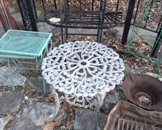 Items Located On The Back Patio