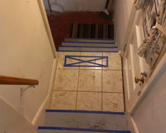 Stairs Leading To The Lower Level ~ Be Careful On The Steps!