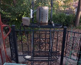 Items Located On The Back Patio