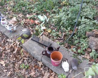 Items Located On The Back Patio