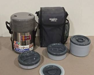 Maggiore Lunch Box And Jar With Containers