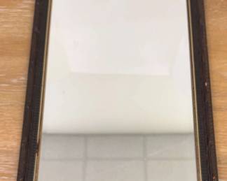 Ornately Framed Wall Mirror