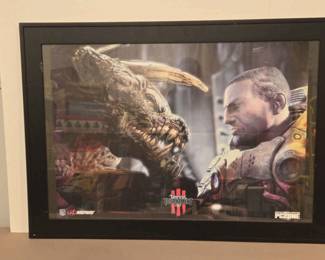 Framed Poster Epic Games Midway Unreal Tournament