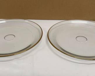 2 Center Piece Plates 