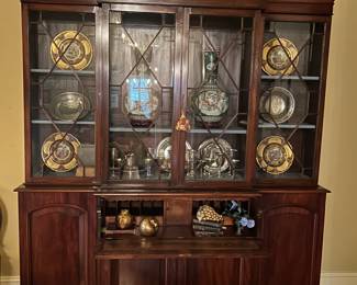 English bookcase/ desk 