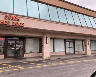 The Covered Up Windows is the Off Site, Multi Estates Inside!! Then afterwards go get the best Gyros next door!!