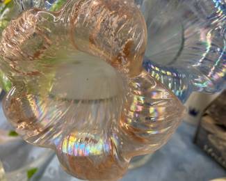 Hand Blown Glass Flowers, Lots of Colors!!