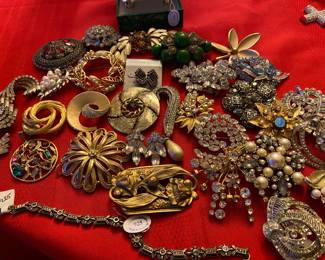 Vintage Sterling Jewelry, Vintage Costume 