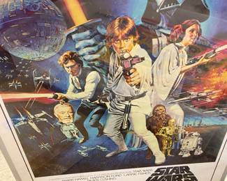 Star Wars Framed Poster
