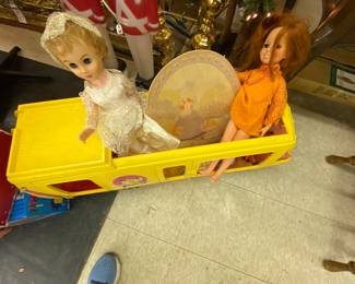 Vintage Bride Doll, Vintage Chrissy Doll