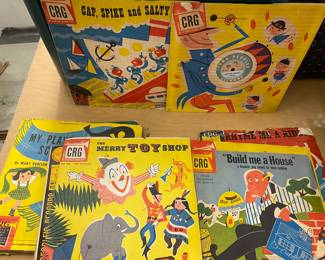 Vintage CRG Children Records/Jackets