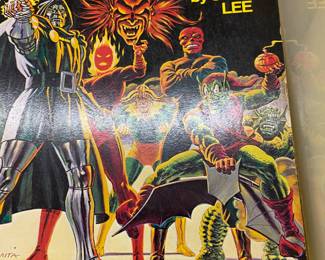 Vintage 1977 Bring on the Bad Guys by Stan Lee