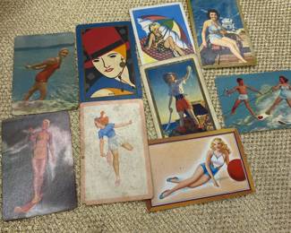 Vintage Pin Up Cards. This is all I could find!! 