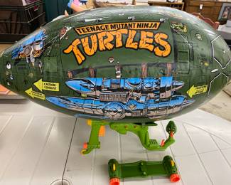 Vintage Teenage Mutant Ninja Turtles Blimp