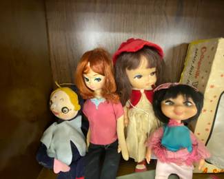 Vintage 1960's Dolls