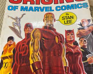 Vintage 1975 Sons of Orgins of Marvel Comics by Stan Lee