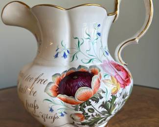 Davenport pitcher circa late 1800s