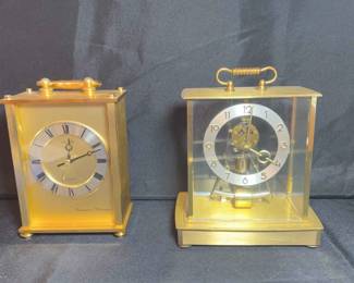 Gold Colored Clocks