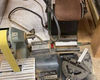 Delta And Rikon Belt Sanders