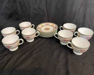 Wedgewood Bone China Cups And Saucers