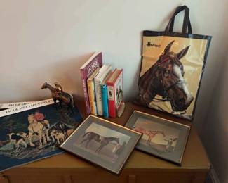 Equestrian Books, Tapestries, Prints And More