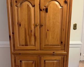 Wood Armoire