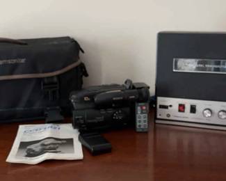 Realistic Transistor Recorder Sony Camcorder