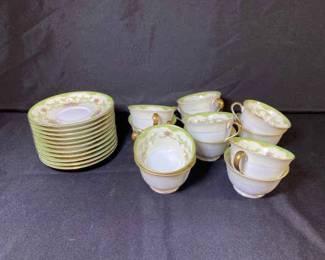 Noritake Marlene China Cups And Saucers