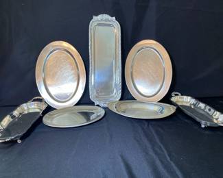 Silverplated Elongated Dishes