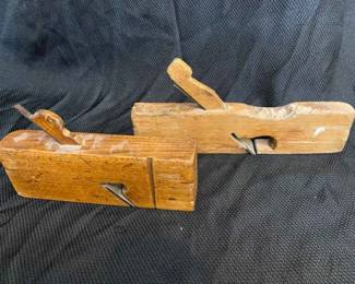 Two Vintage Wooden Molding Planes