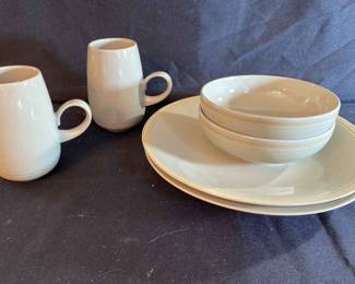 Japanese Bowl, Plate And Mug Pair