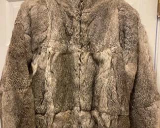 Vintage Faux Fur Coat Made By Fleet Street