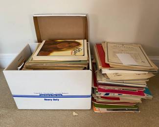 Sheet Music Mystery Lot