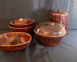 Marcrest Oven Safe Brown Set