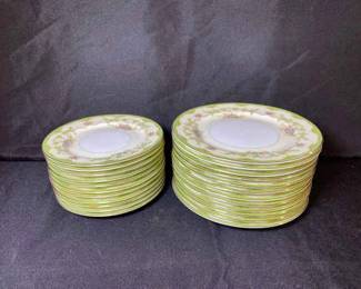 Noritake Marlene China Salad And Bread And Butter Plates