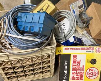 Mystery Lot Of Electrical Wiring And More