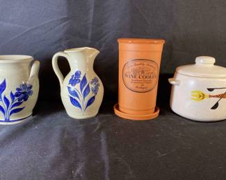 Hand Made Pottery And Terracotta Wine Cooler