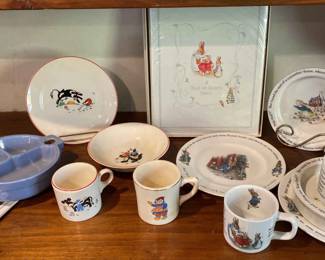 Childs Dish Sets Wedgewood, Salem China Co., And More