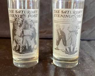 The Saturday Evening Post Glasses