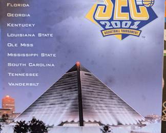 2001 SEC Womens Basketball Program