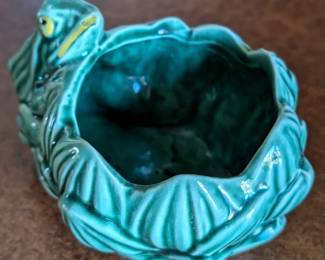 McCoy Pottery Frog Planter