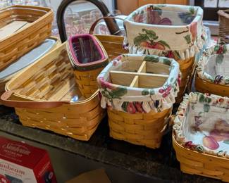 Assorted Longaberger Baskets