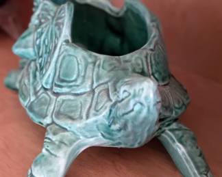 McCoy Pottery Turtle Planter
