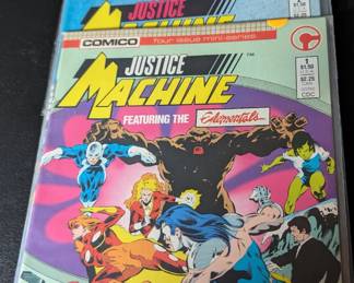 Justice Machine Comic Books
