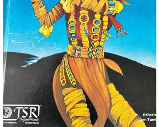 REMOVED BY FAMILY: Dungeons & Dragons (D&D) Hardback Book: 1981,  Fiend Folio