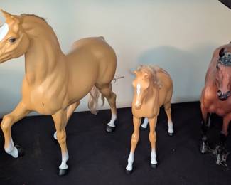 Assorted Vintage Breyer Horses