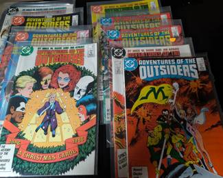 Adventures of the Outsiders Comic Books
