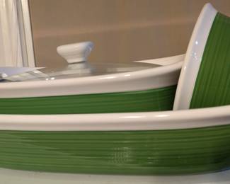 Corningware Green Etchware