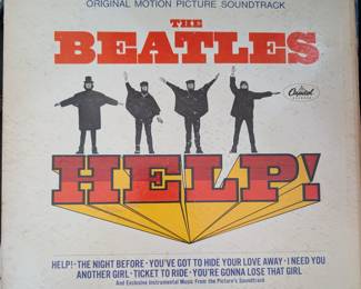 The Beatles HELP Vinyl Album