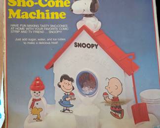 Snoopy Sno-Cone Machine